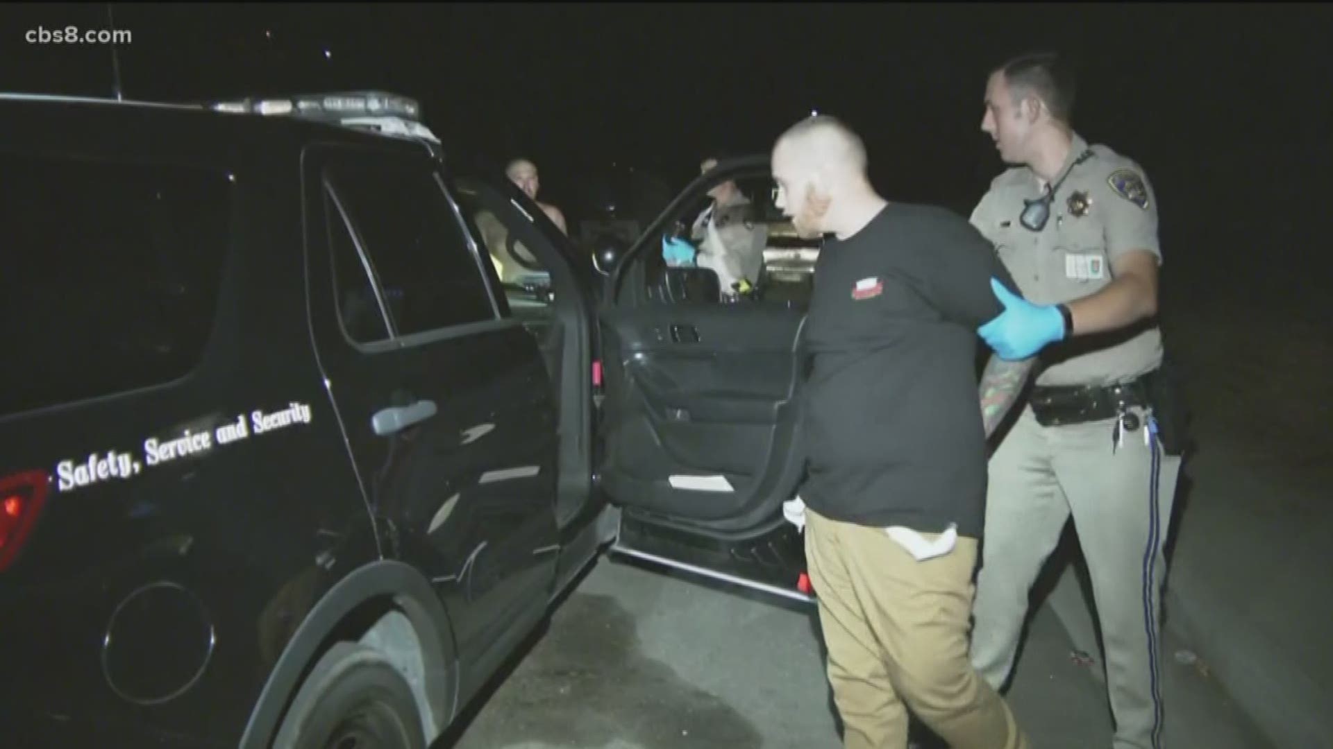 Suspected DUI driver crashed into Lakeside apartment complex