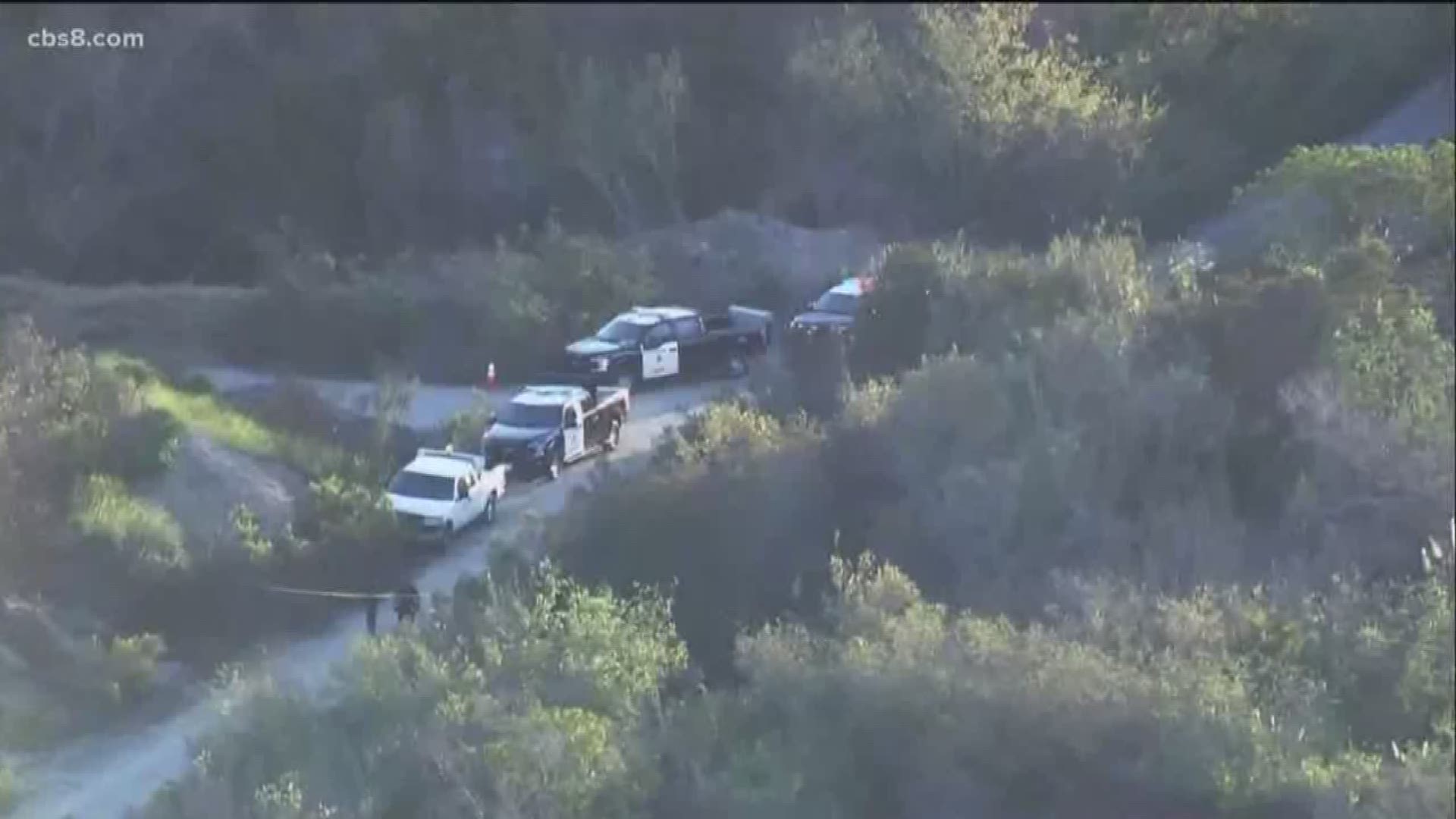 An officer-involved shooting on a trail in Otay Mesa has left one man wounded, according to the San Diego Police Department.