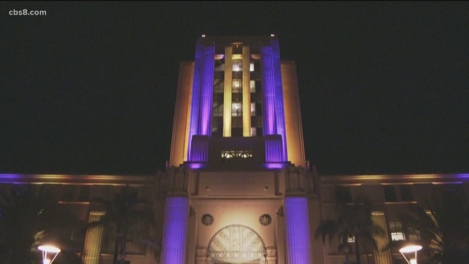 San Diego joined cities across the country in honoring NBA legend Kobe Bryant, his daughter, her teammates and friends.