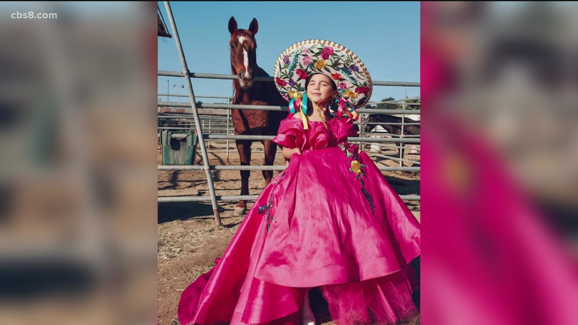 7-Year-old San Diego Latina lands movie role, tributes her Mexican roots