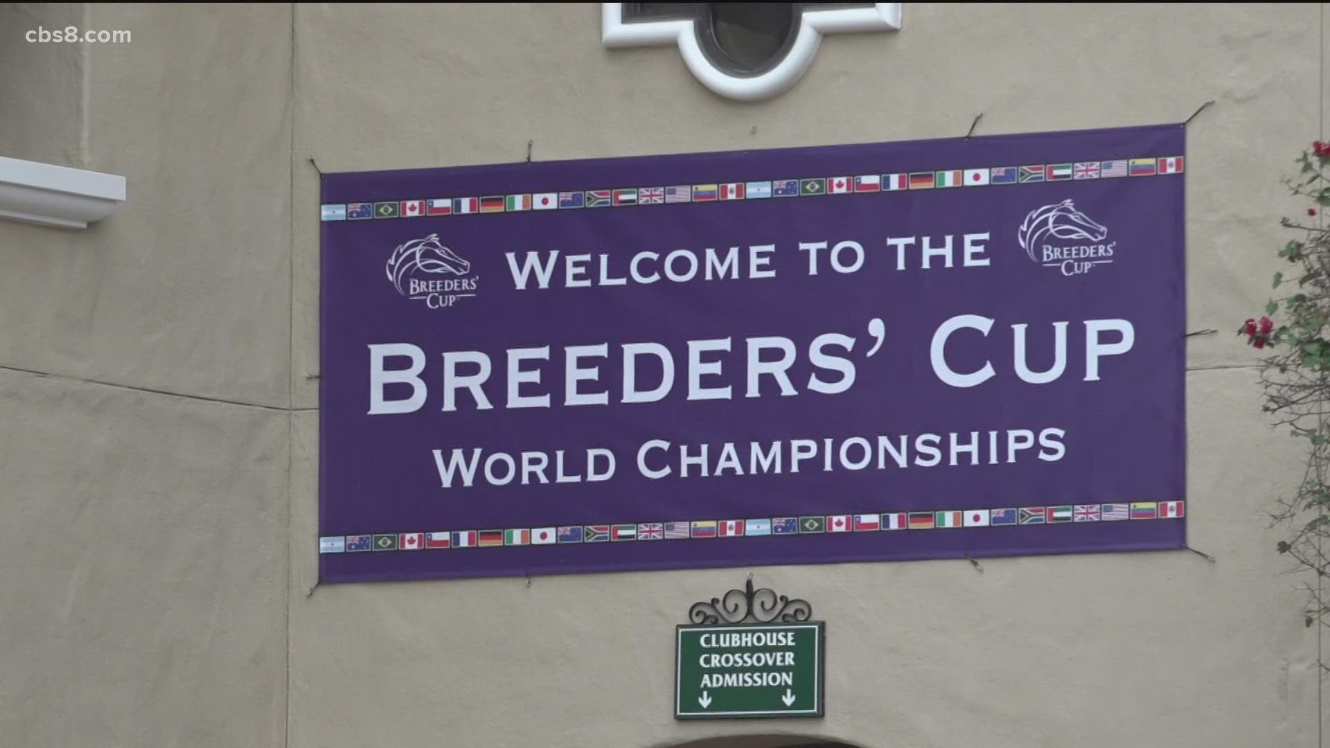 This year marks the second time the Del Mar Racetrack hosted the Breeder’s Cup. The two day event consists of 14 races and a purse totaling $31 million.