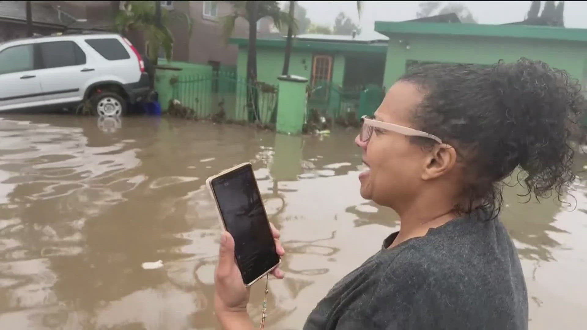 When she eventually found one of her cars after the flood waters receded, it was four houses down in her neighbor’s yard.