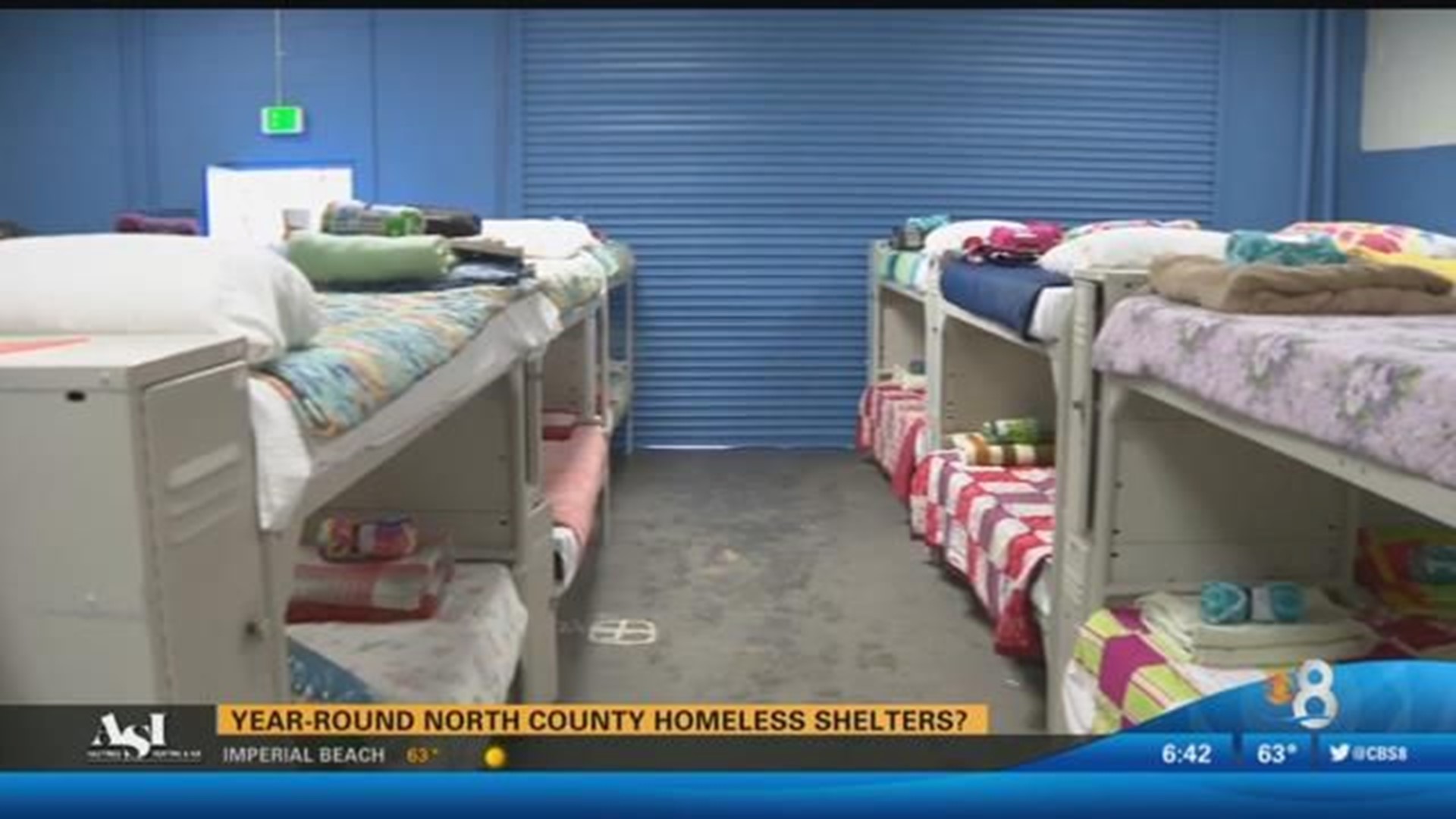 North County homeless shelters to be open year round | cbs8.com