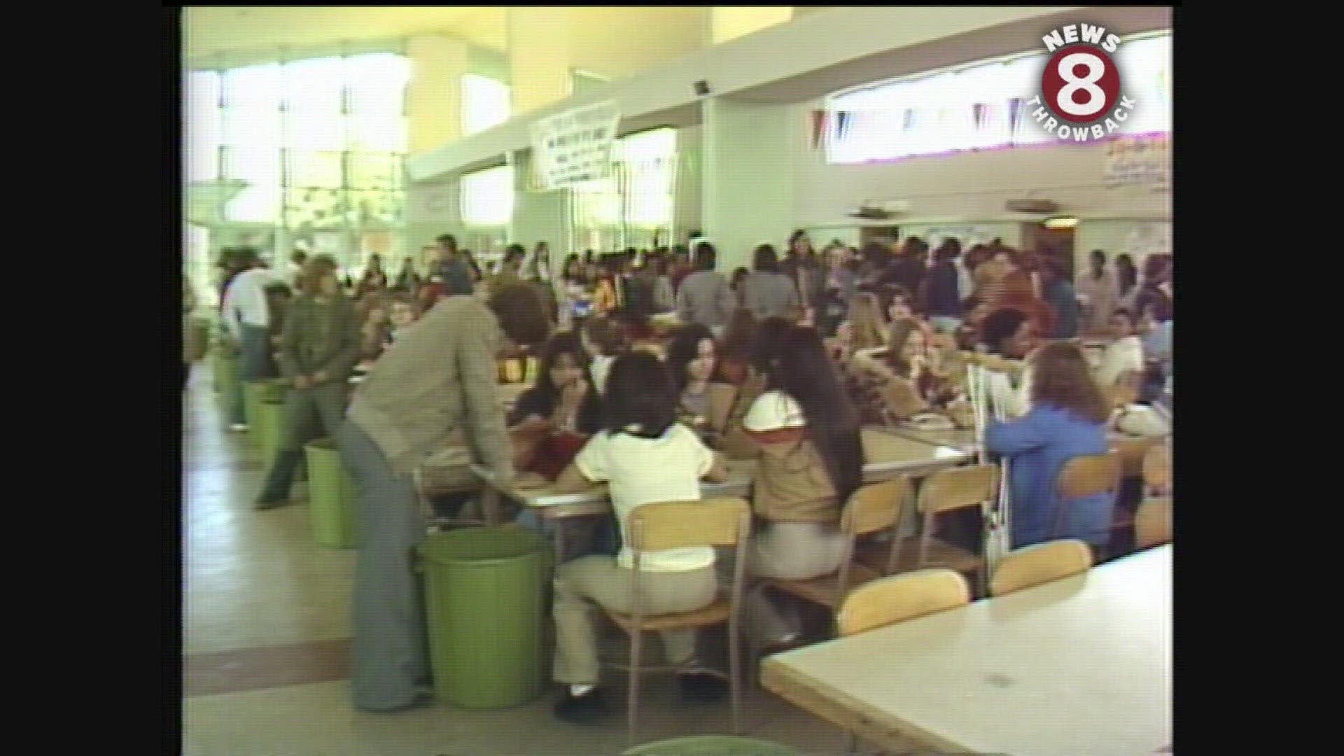 School cafeteria food v fast food 1979