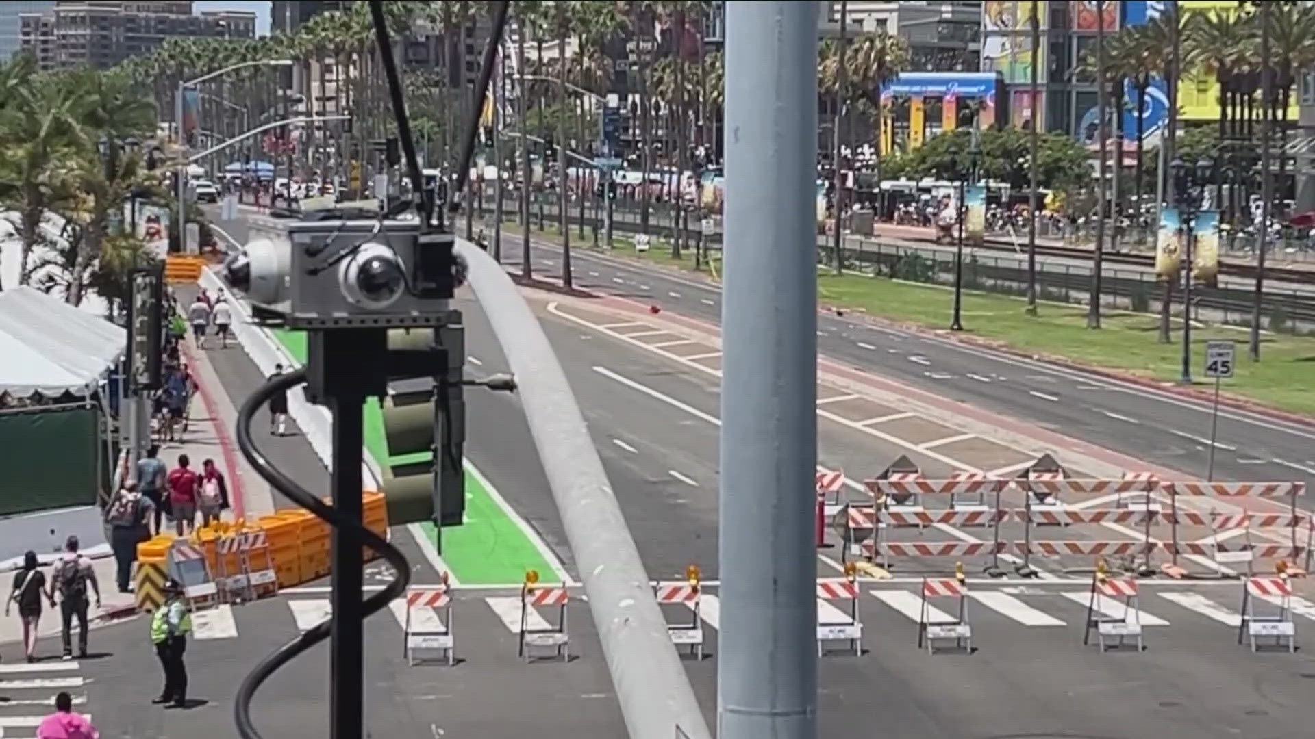The San Diego Police are warning residents and visitors about potential increases in crime during upcoming large events in July, such as Pride. 