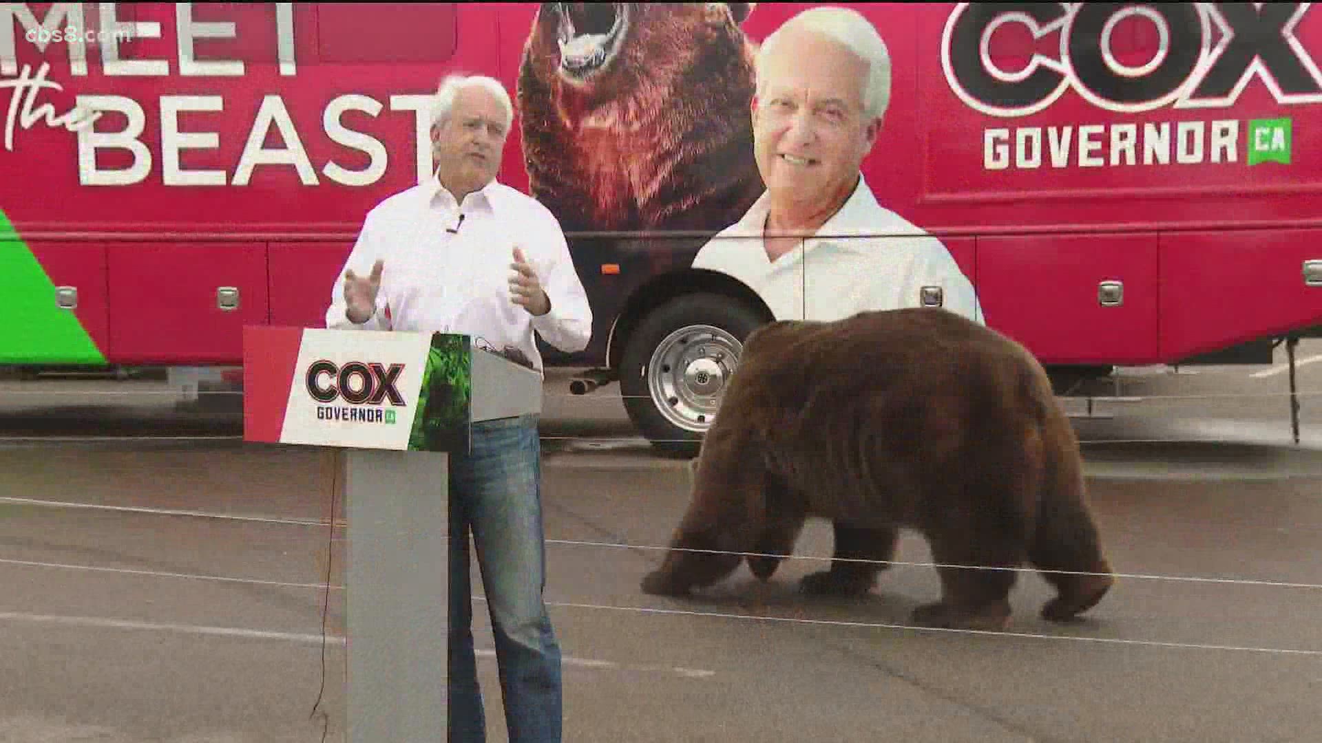 Some criticized the decision to bring a bear along, saying it’s an unhealthy environment for the 1,000-pound large animal.