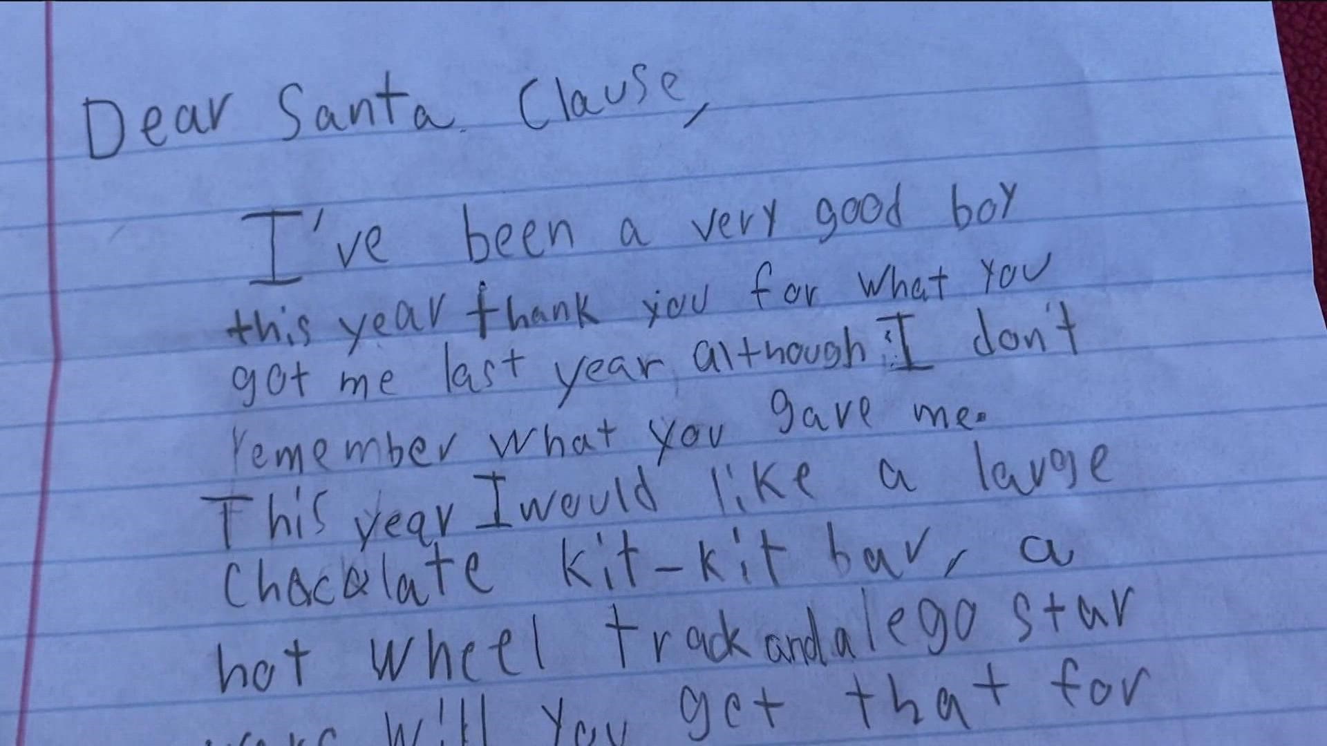 “This year for Christmas, I want my mom to be healthy. And that is all I want. She has had some stuff and I want her to be healthy and safe,” wrote Maxine.
