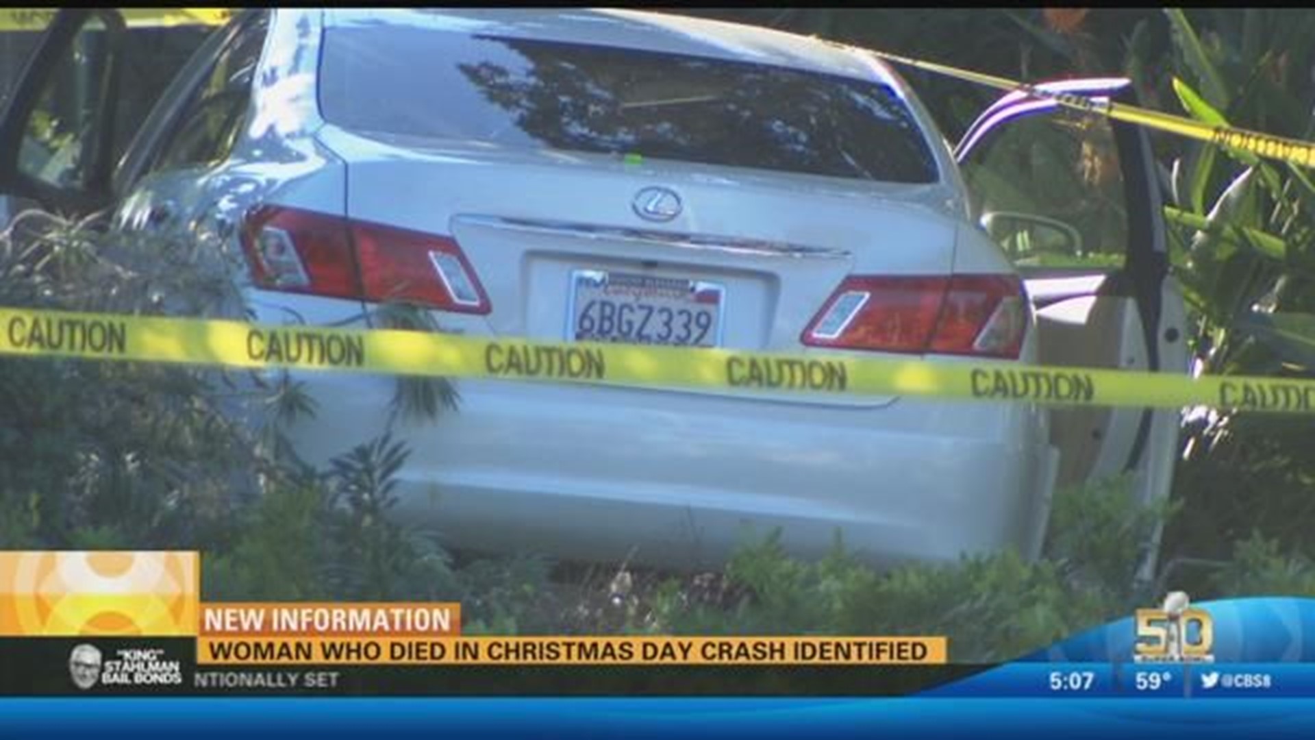 Woman Who Died In Christmas Day Crash Identified 
