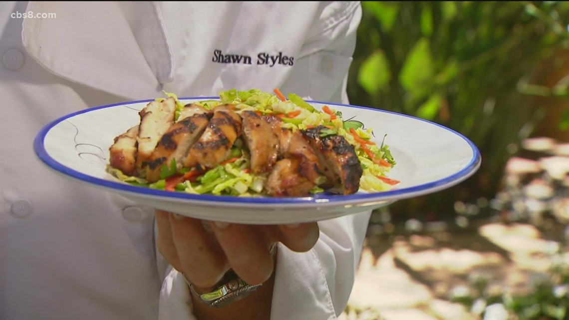 Cooking with Styles Asian slaw