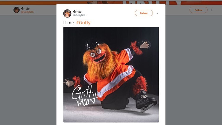 Flyers fans warming up to team's new mascot - WHYY