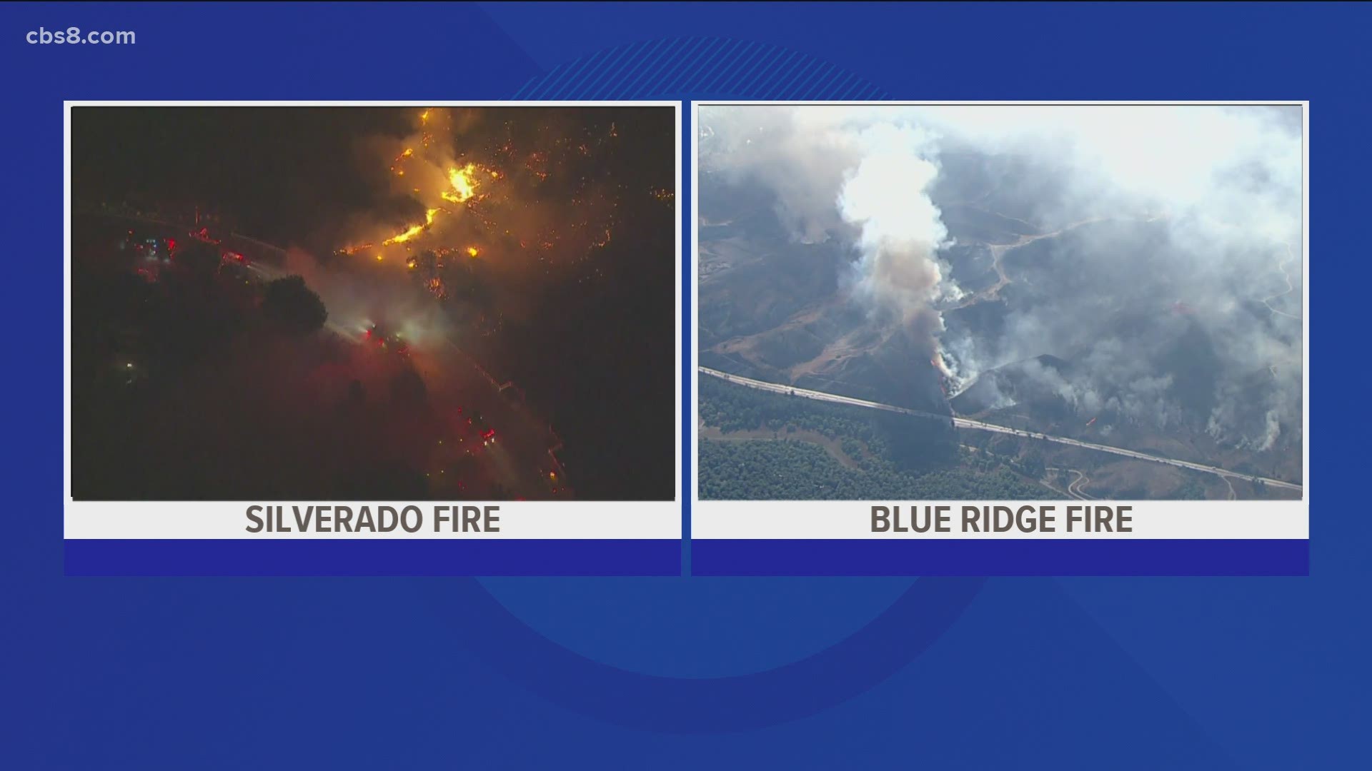 Silverado and Blue Ridge Fire updates – 10/28/2020 - 10 p.m.
