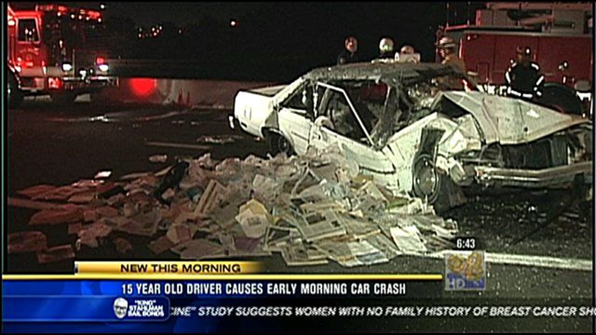 Man killed in car crash caused by teen driver | cbs8.com