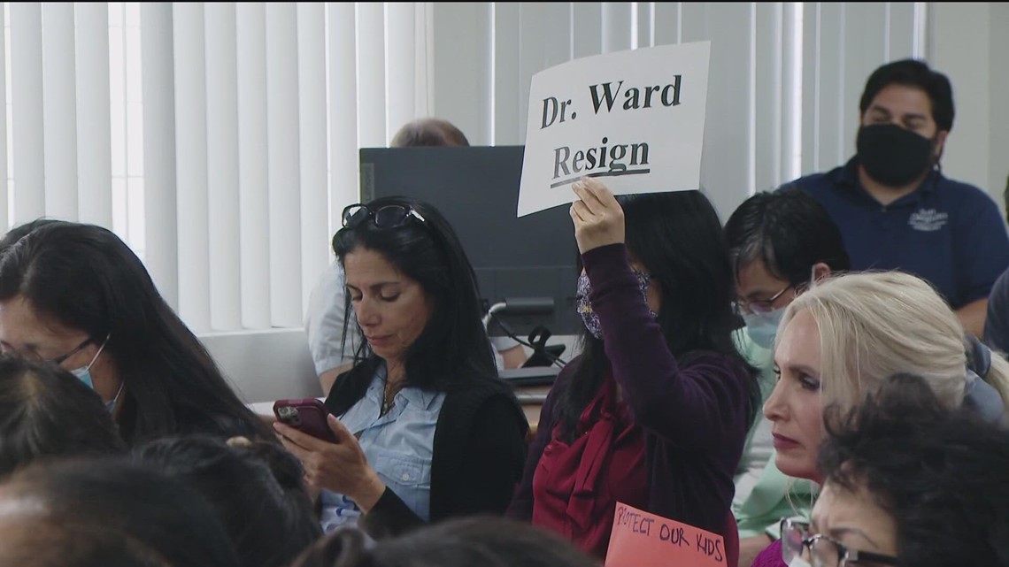 San Dieguito parents and students rally at school board meeting - Vimarsana News
