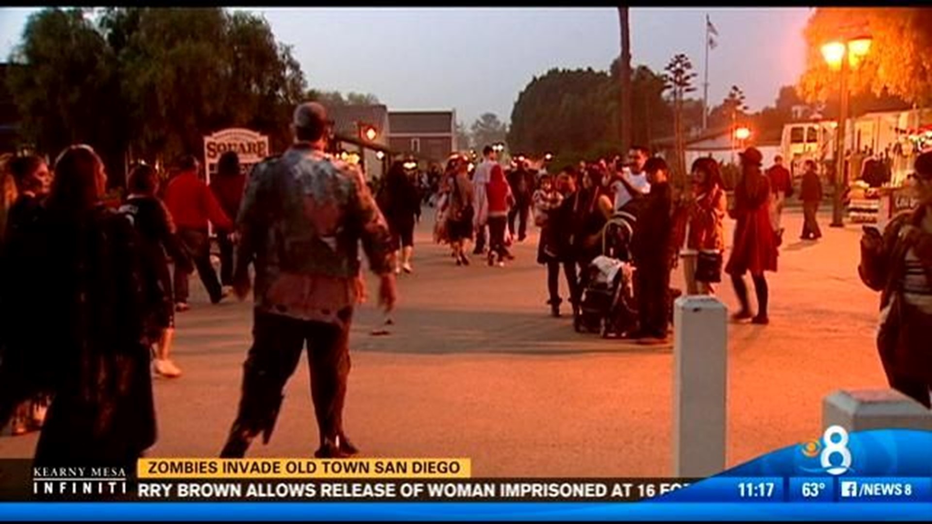 Zombies invade downtown Las Cruces