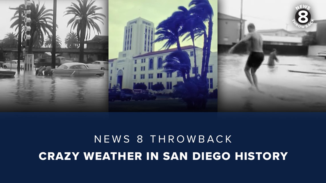 News 8 Throwback: Crazy Weather In San Diego History | Cbs8.com