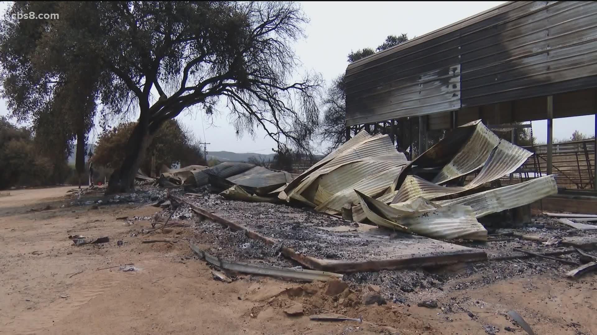 There are mounting frustrations for residents near the Valley Fire, who say if they leave their homes near the CHP checkpoints, they won't be allowed back in.