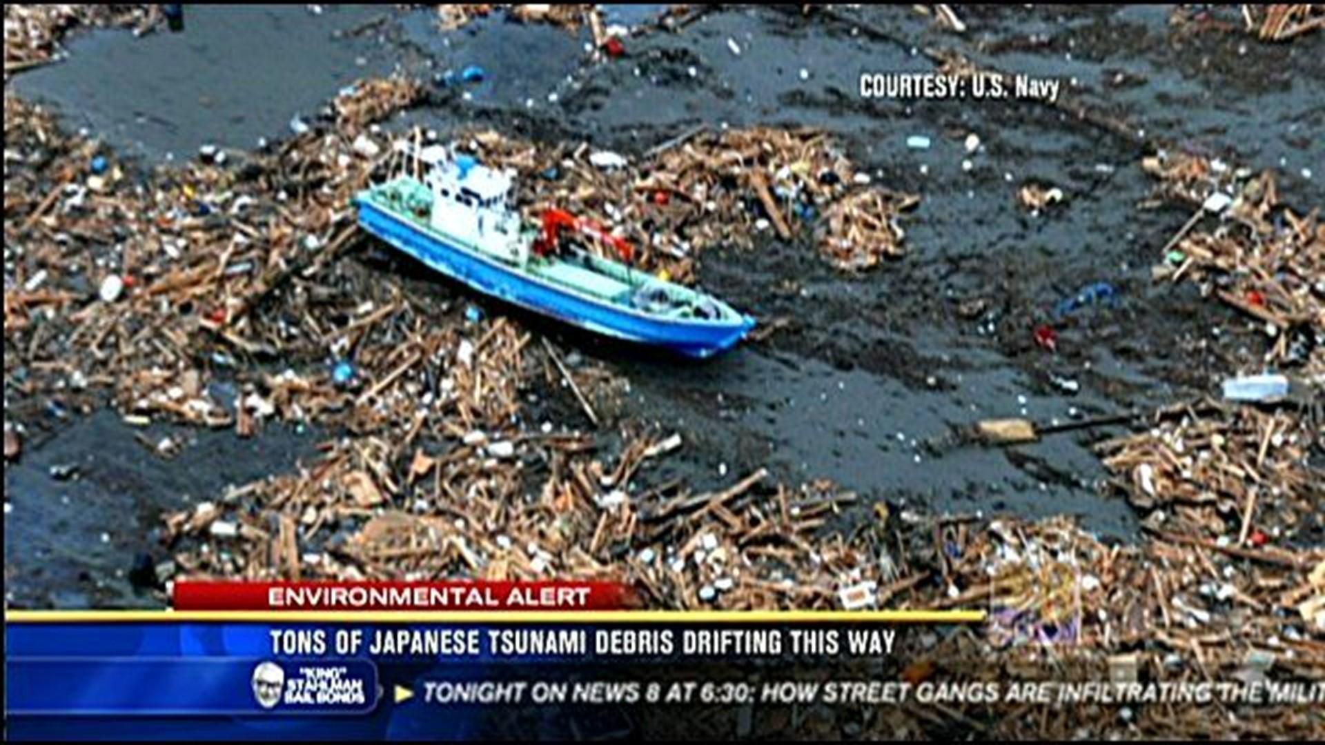 Tons Of Japanese Tsunami Debris Drifting This Way