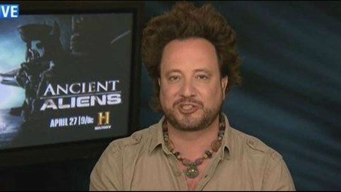 history channel aliens guy hair evolution
