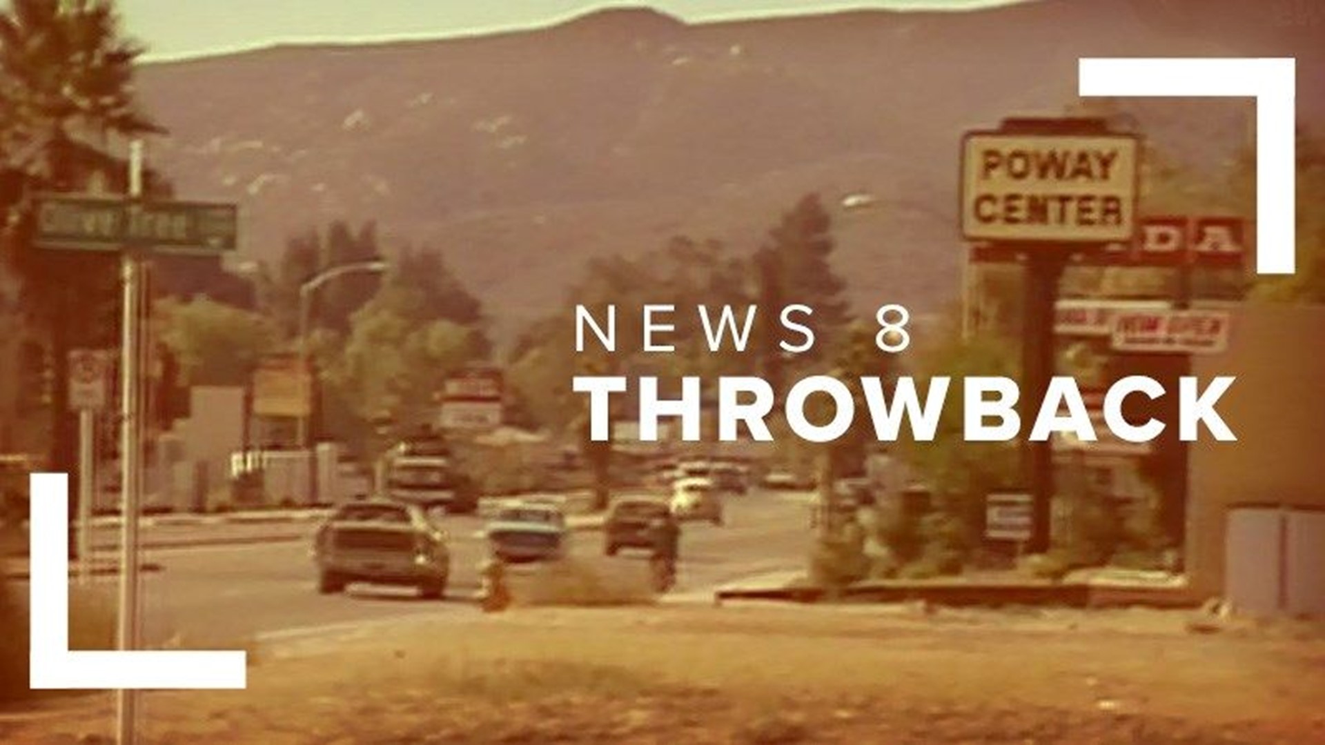 News 8 Throwback Showcasing San Diego neighborhoods Poway, Rancho Bernardo & Scripps Ranch