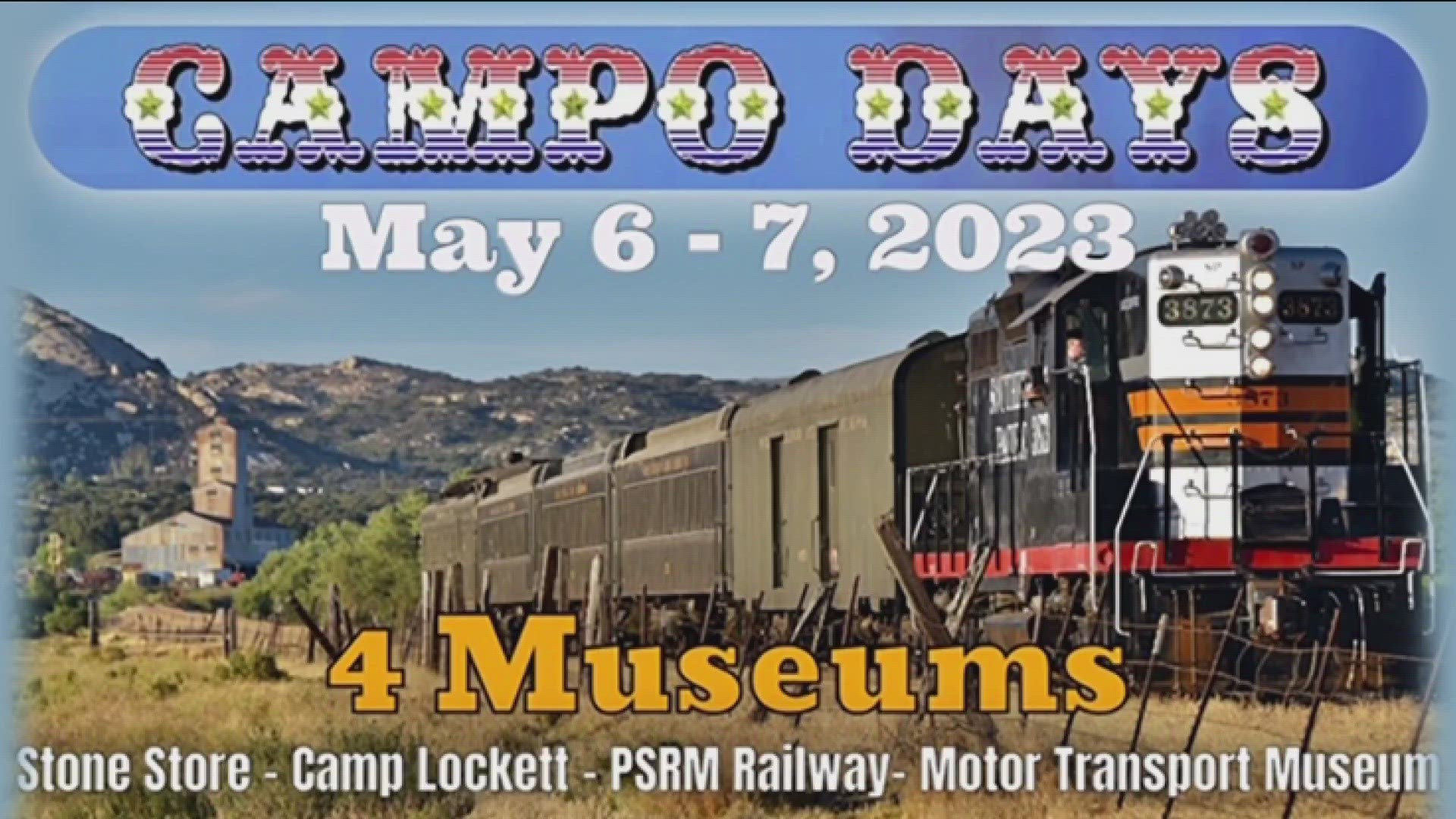 Four museums in Campo are open to the public for free this coming weekend for the annual Campo Days celebration.