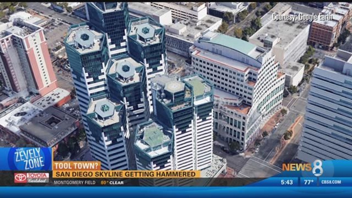 Tool Town? San Diego skyline getting hammered