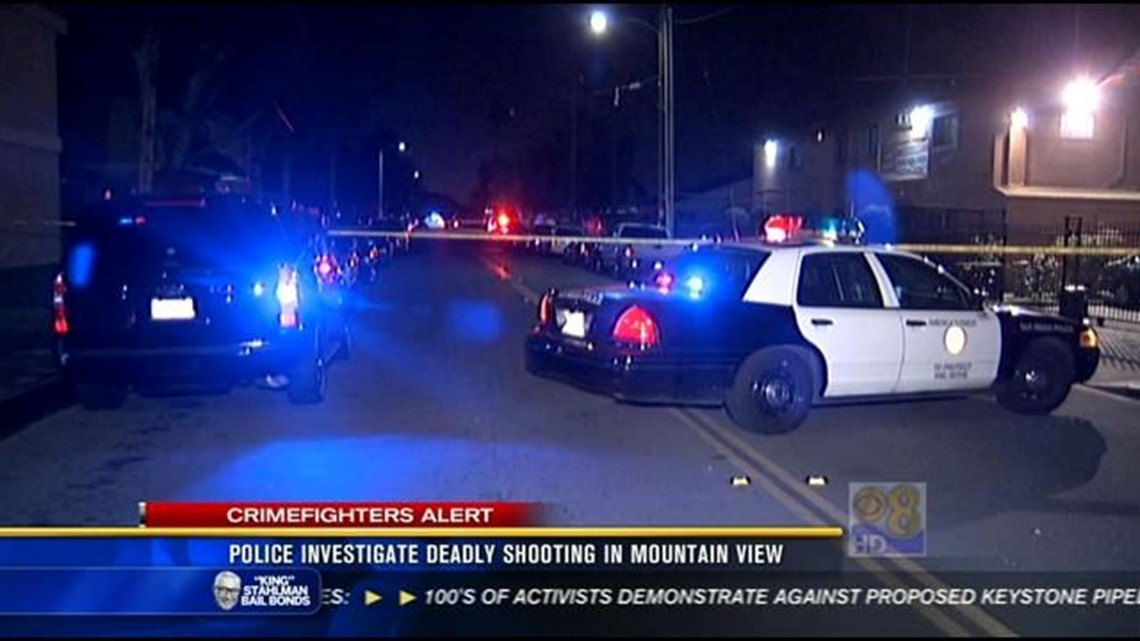 Police investigate deadly shooting in Mountain View