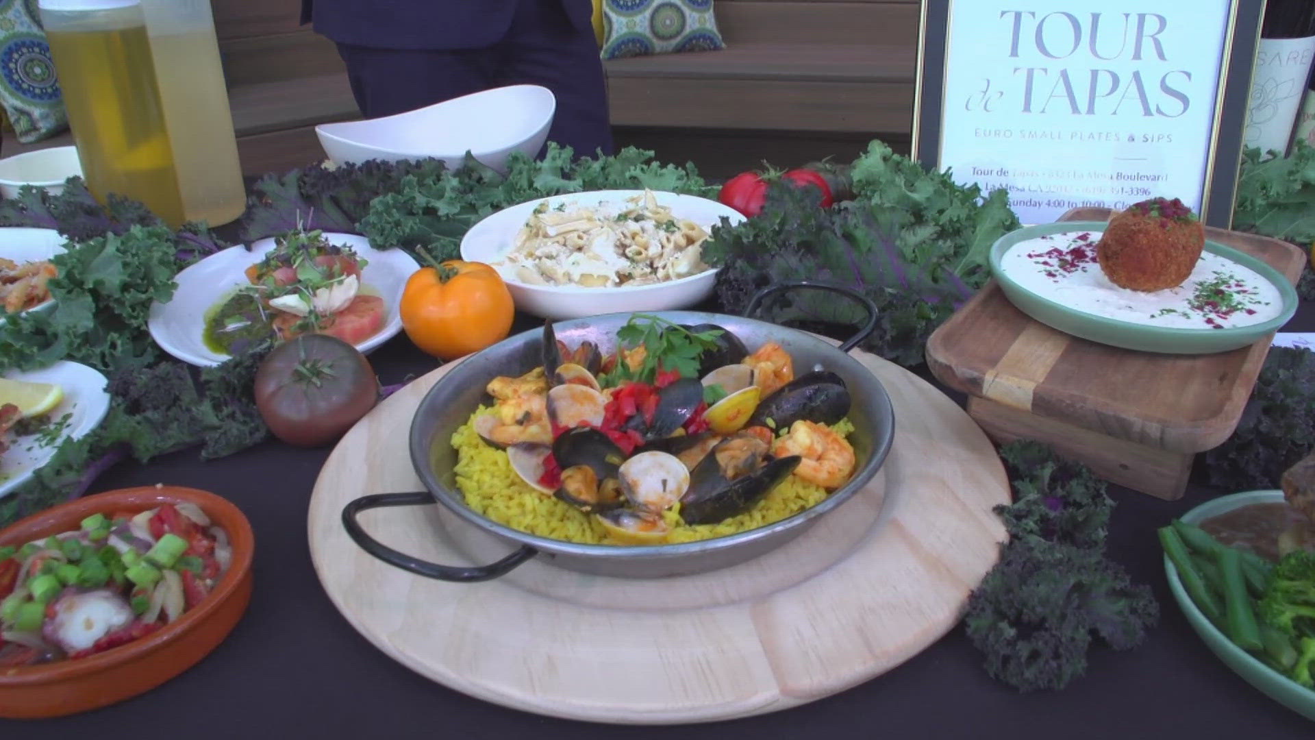 Tour de Tapas is a Downtown La Mesa restaurant offering “Euro Small Plates & Sips” with Spanish, French, and Italian influence from the owner of City Tacos.