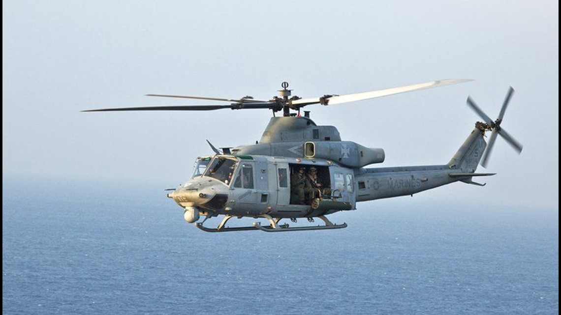 US sailor dies after being hit by helicopter rotor blade | cbs8.com