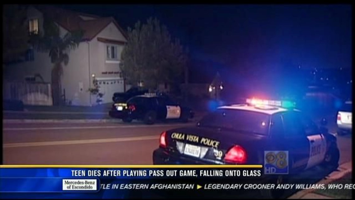 Teen dies in freak accident while playing "pass out" game | cbs8.com