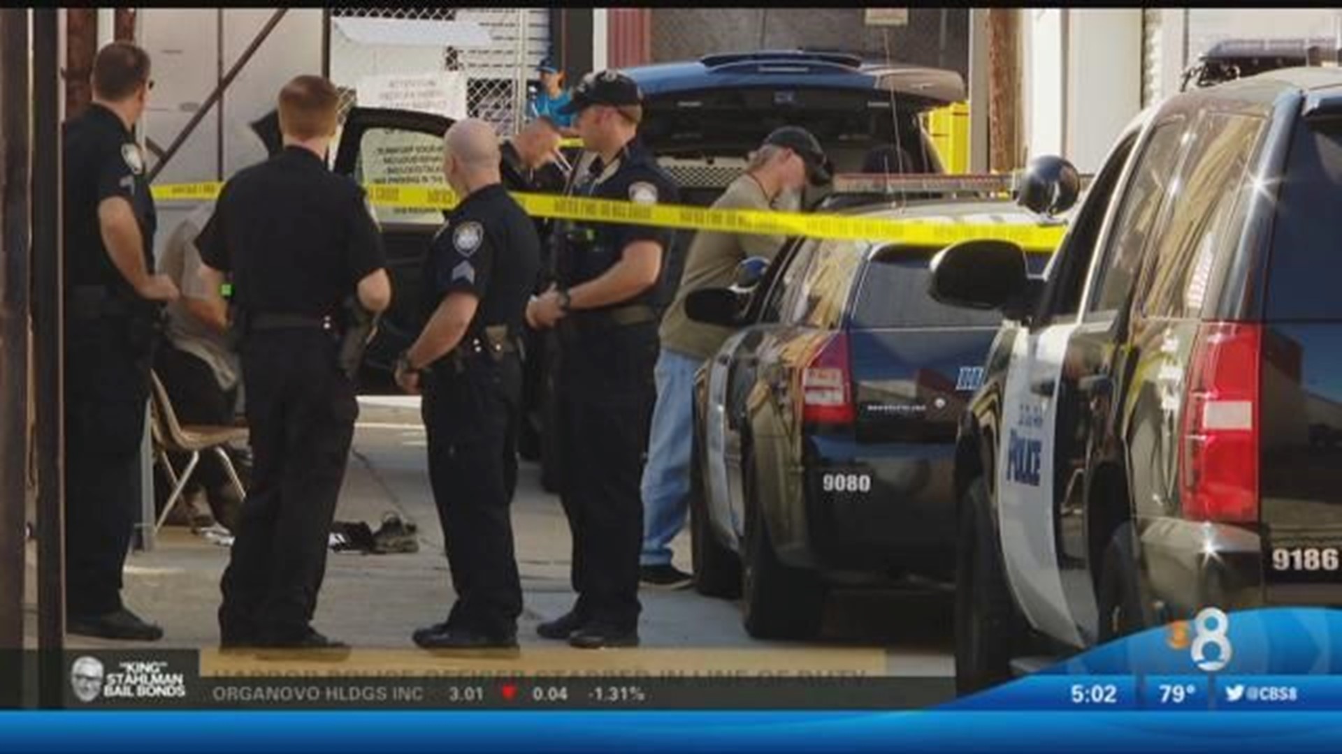 Harbor Police Officer stabbed in line of duty