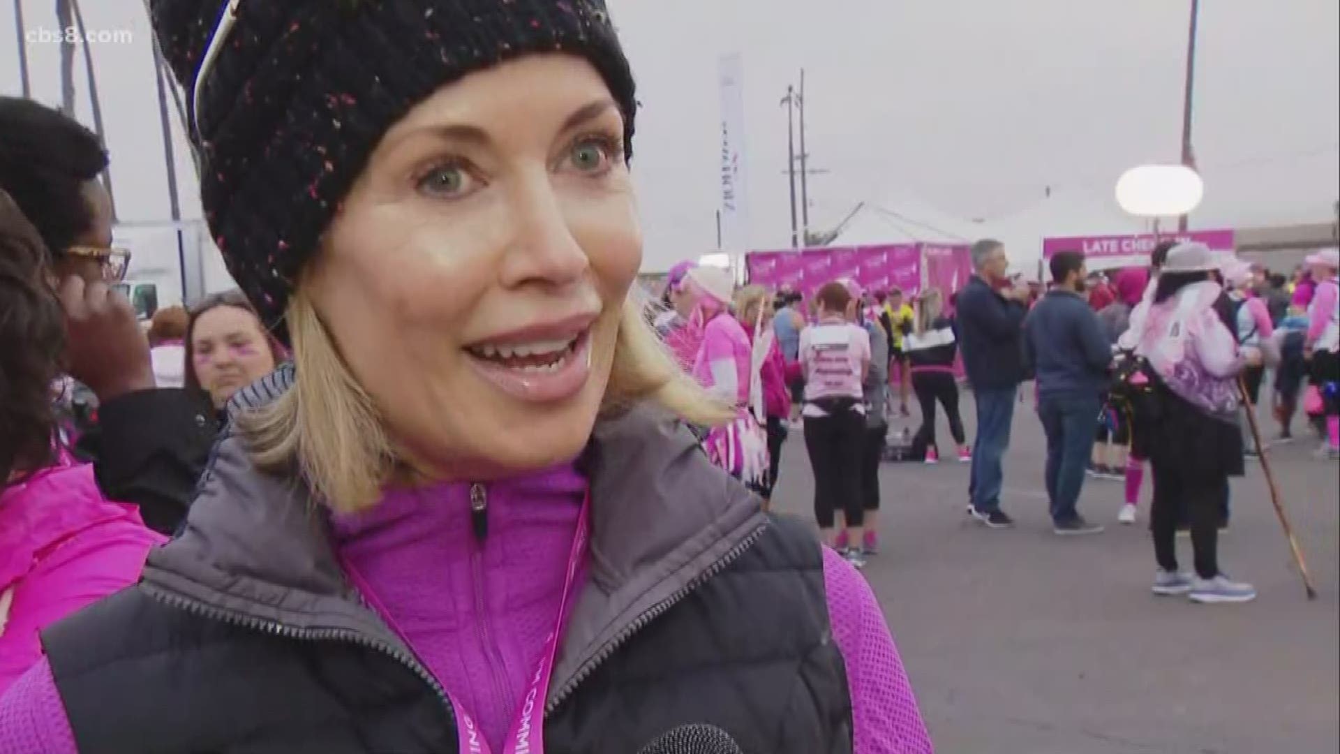 News 8’s Barbara-Lee Edwards and San Diegans join on an a 3-Day, 60-mile journey to end breast cancer.