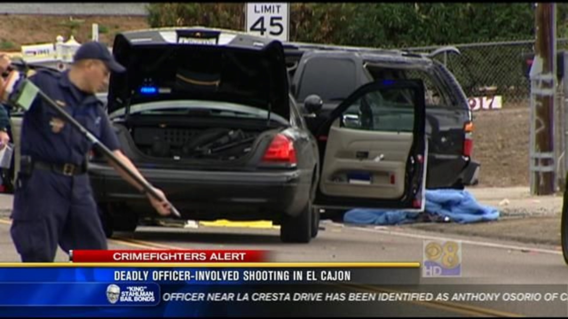 High speed chase ends in SUV rollover, driver killed by officers | cbs8.com