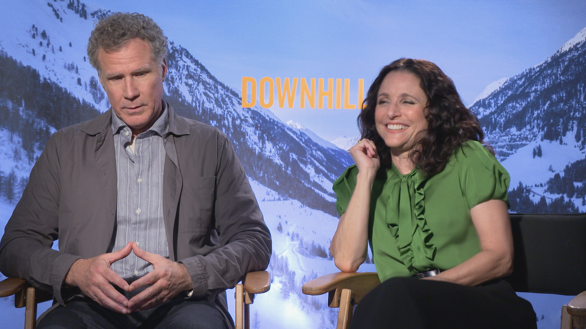 Kelli Gillespie talked to the two actors about the importance of communication in marriage and what it was like shooting the film in the Alps.