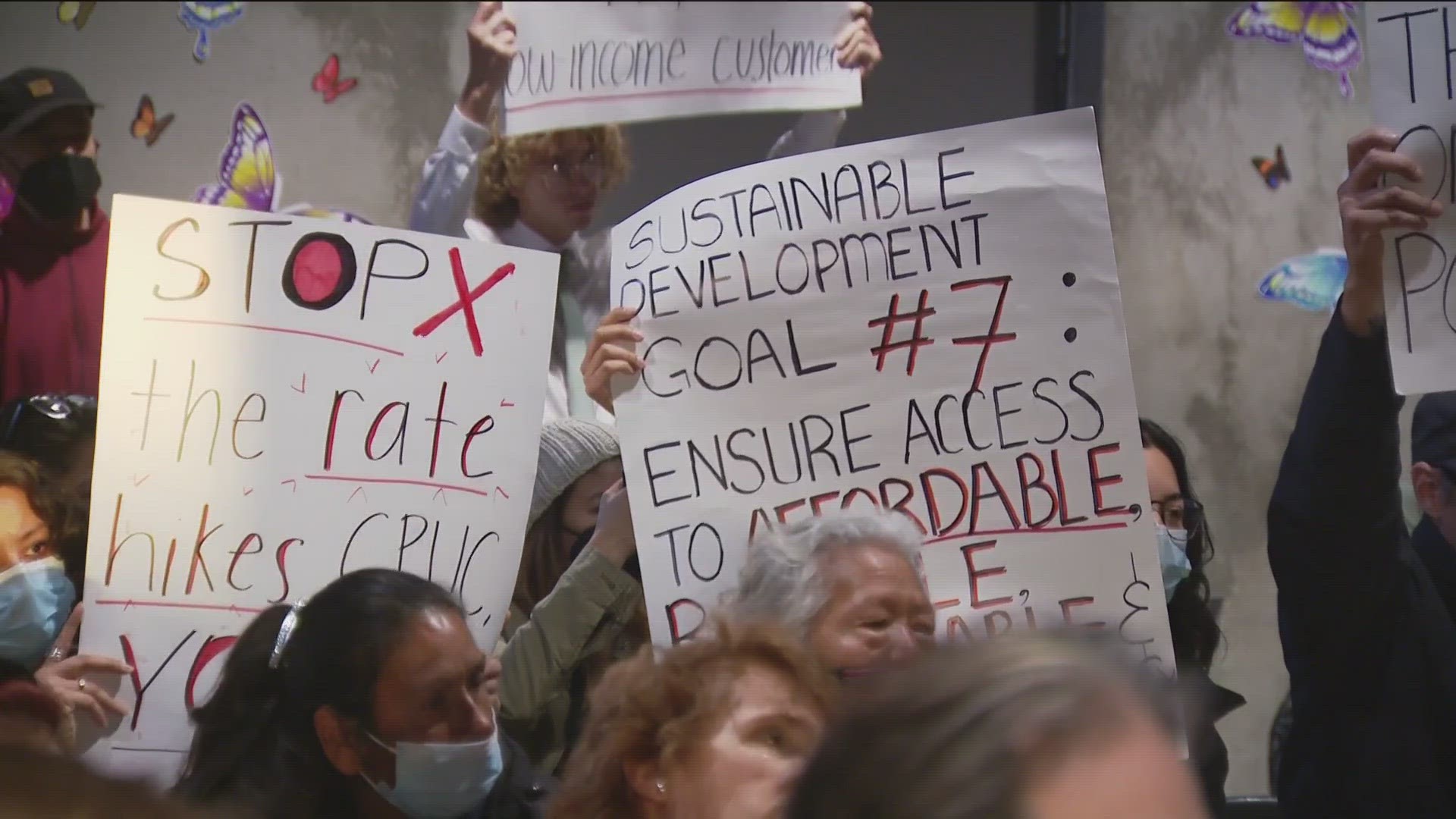 CPUC led public meetings saw dozens of public comments against the proposal, few in favor of the proposed rate increases.