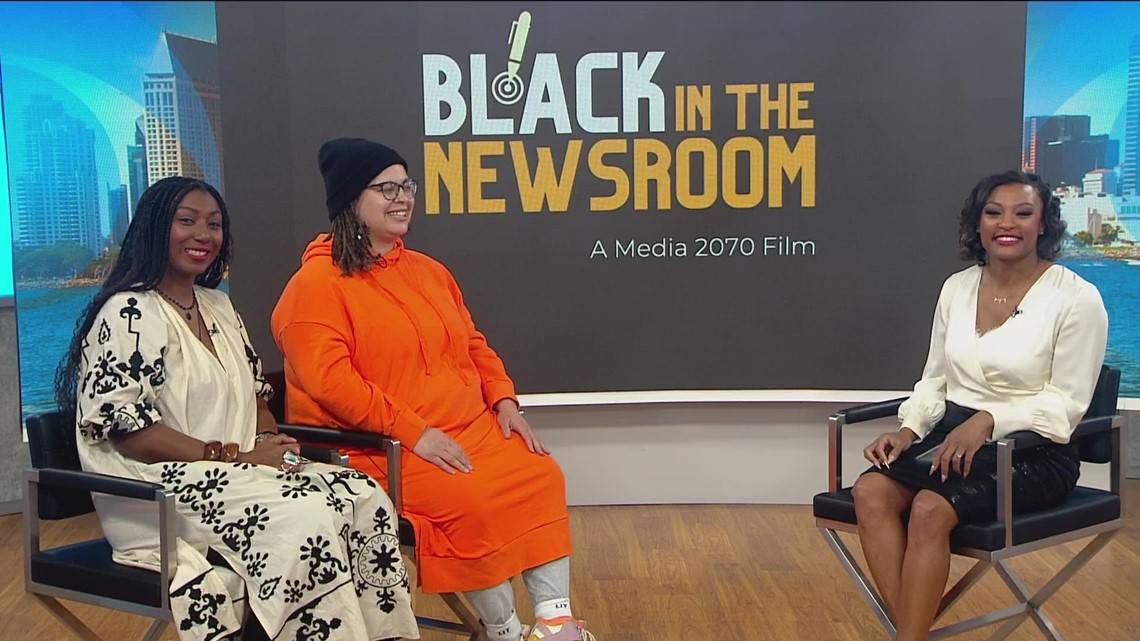 'Black in the Newsroom' | CBS 8's Keristen Holmes moderates panel at San Diego State