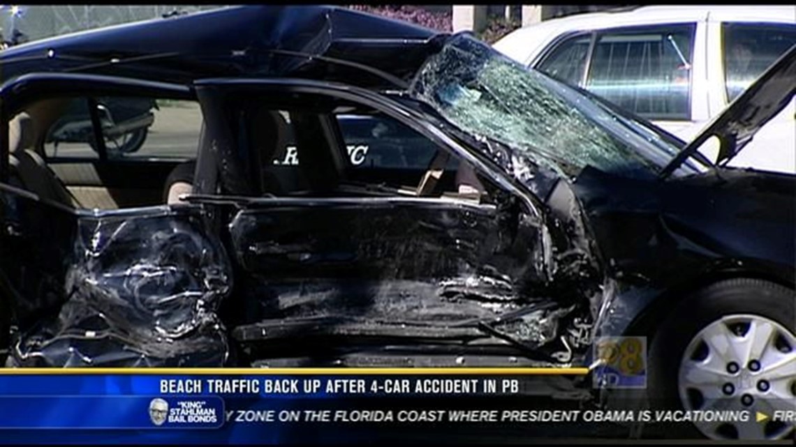 4 injured in multi-vehicle crash in Pacific Beach | cbs8.com