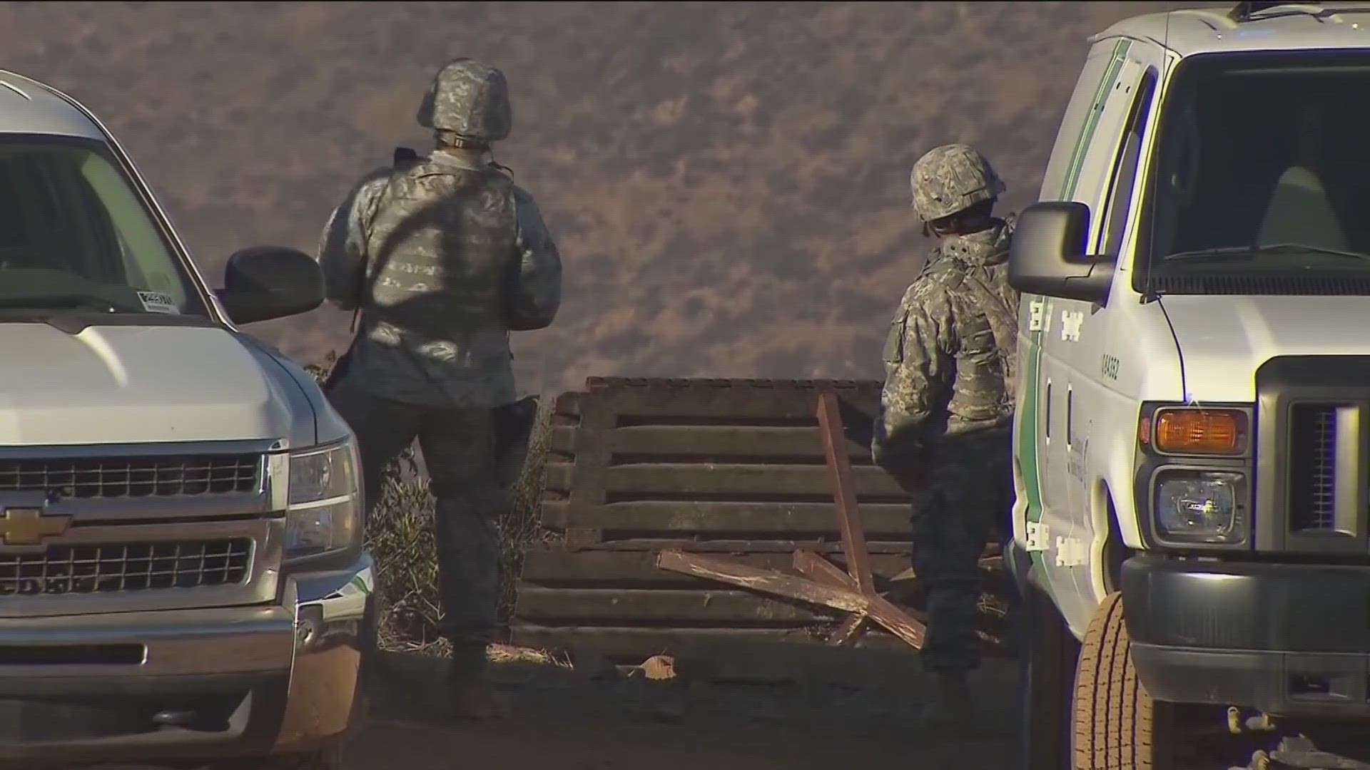 Twenty additional Cal Guard soldiers will be placed at the four ports of entry along the U.S.-Mexico border, including San Ysidro.