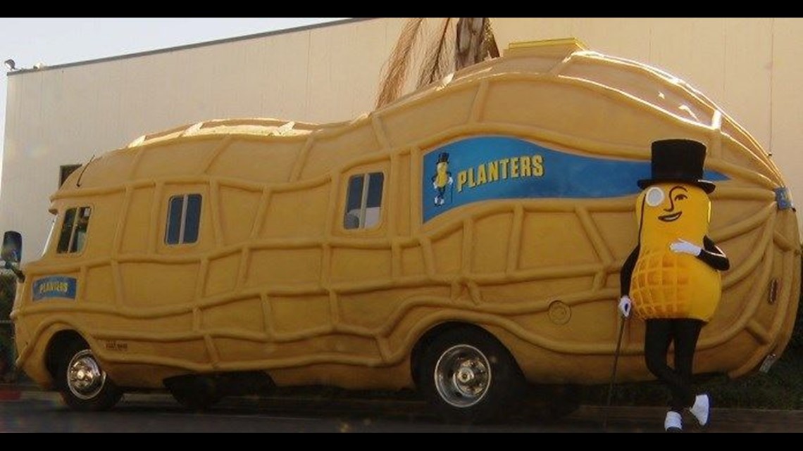 The Planters NUTmobile stops by CBS 8 while on tour in San Diego | cbs8.com