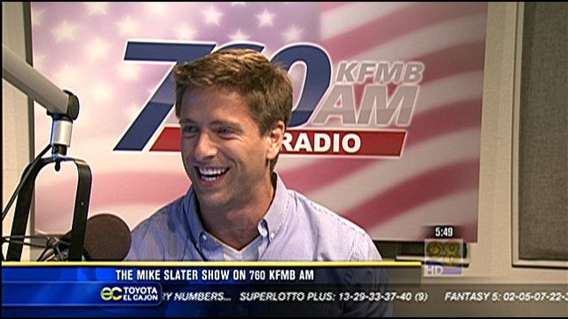 The Mike Slater Show on 760 KFMB AM talks to News 8 Friday, October 21