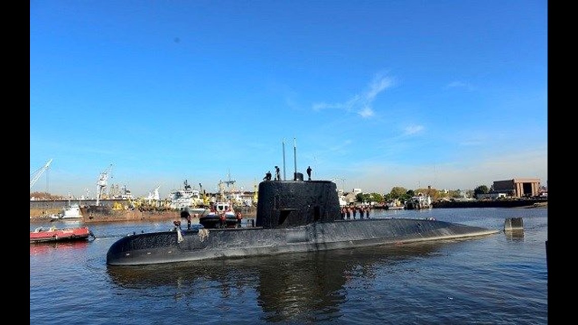 Argentina: Submarine missing a year found deep in Atlantic | cbs8.com