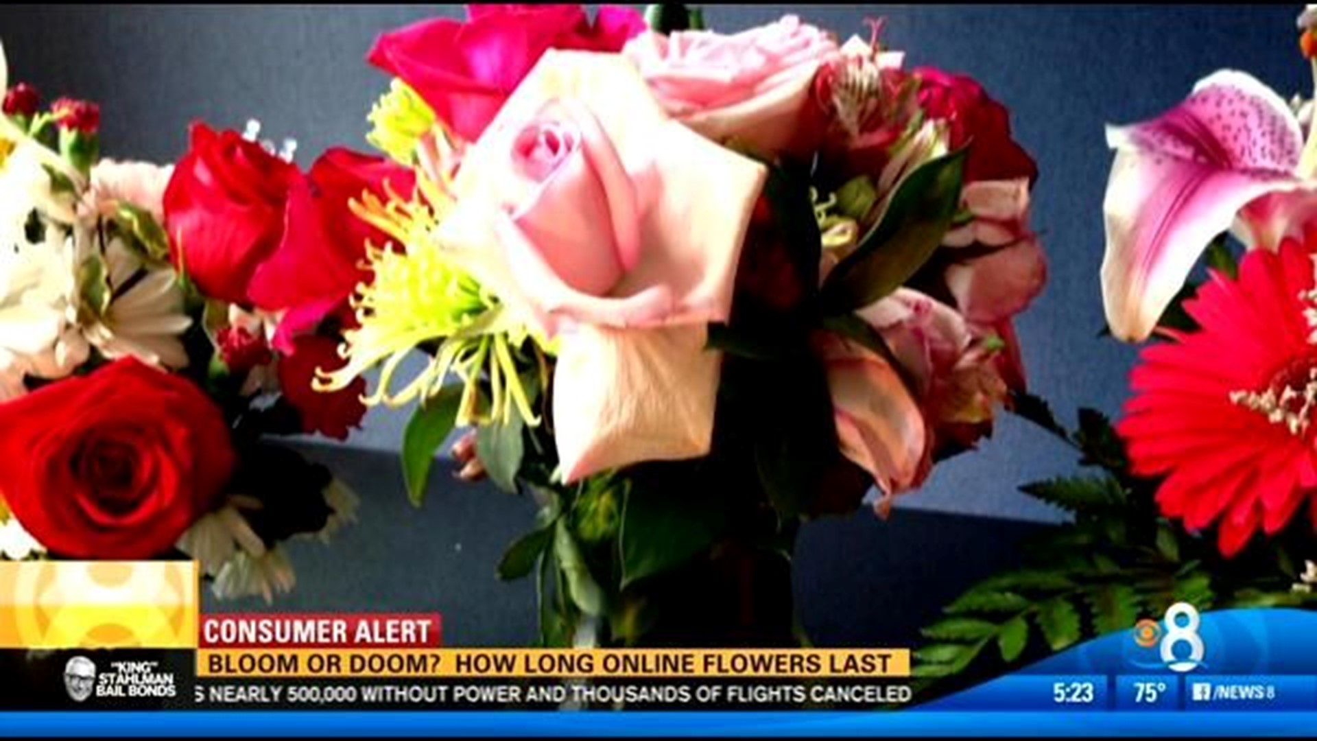 Bloom or doom? How long online flowers last | cbs8.com