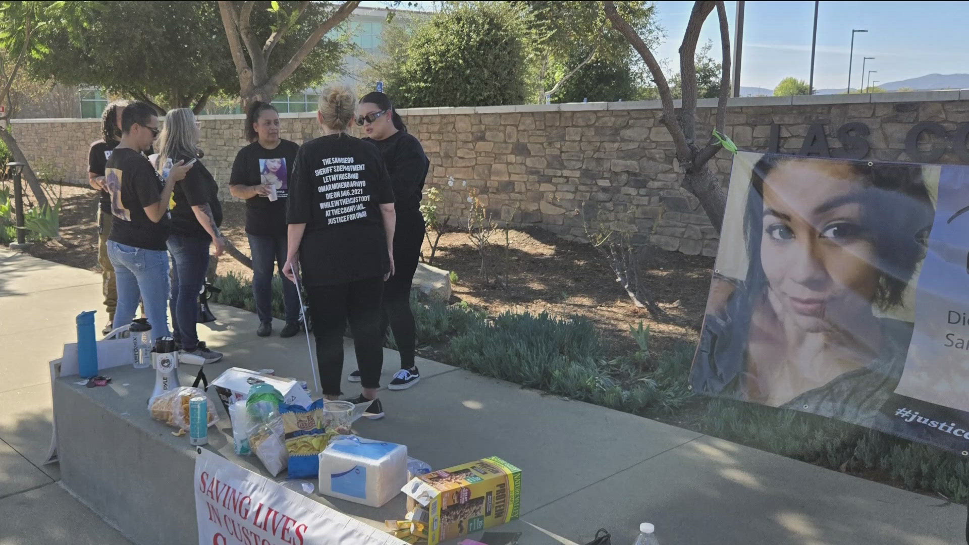 Vianna Granillo's family held a rally outside Las Colinas this weekend on what would've been her 28th birthday. 