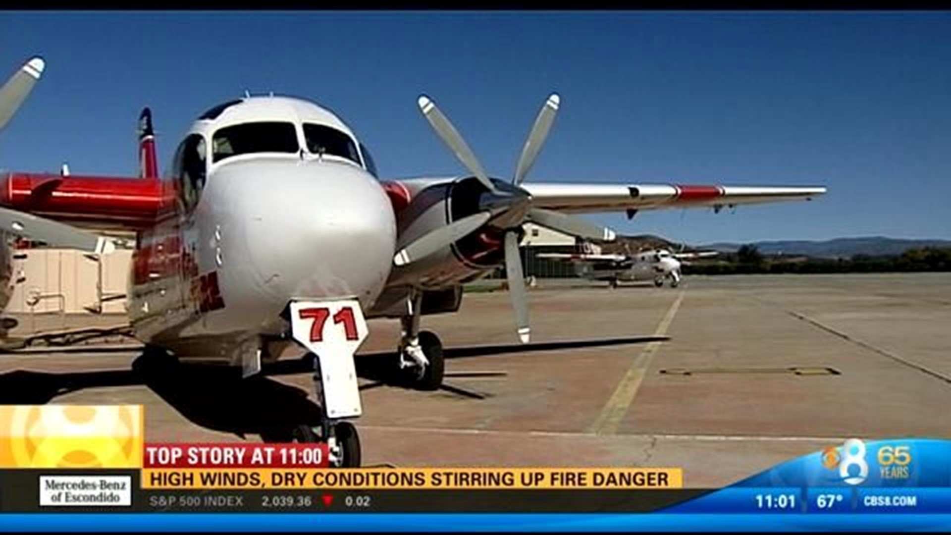 Strong winds send San Diego into red flag warning | cbs8.com