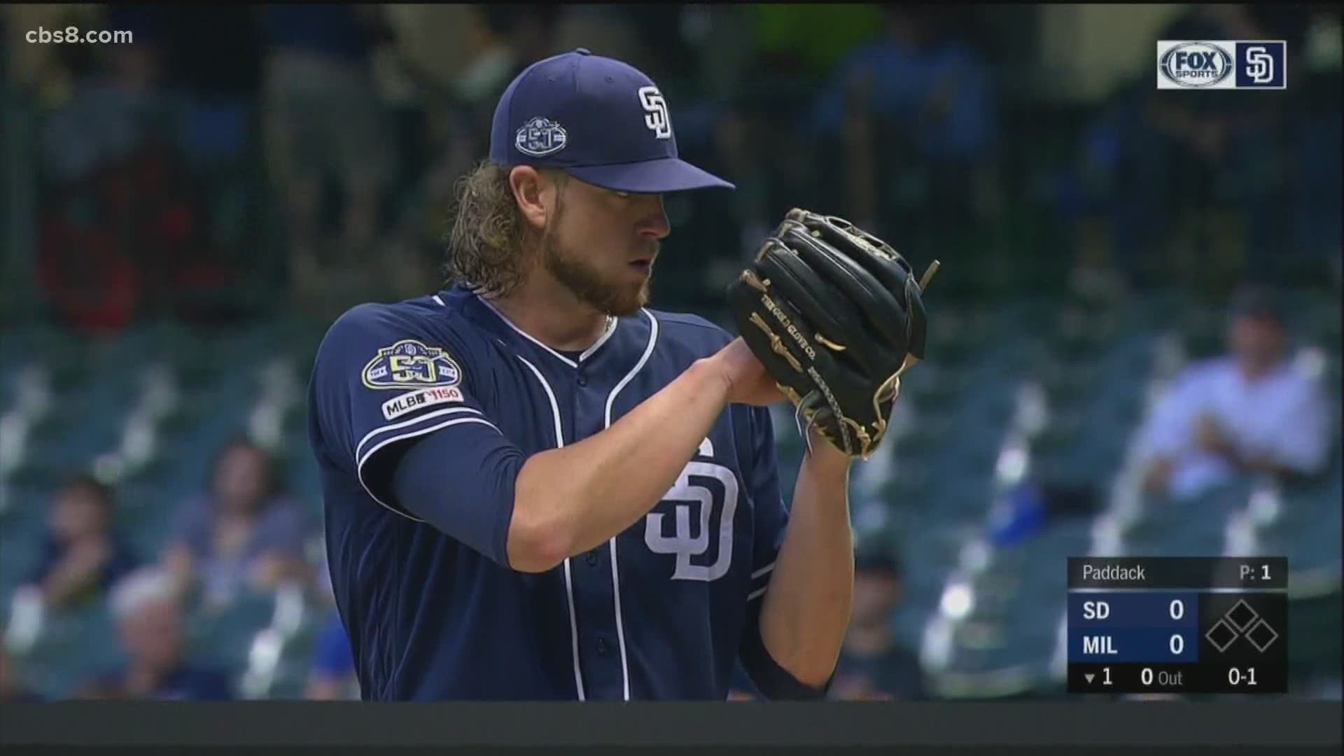 Paddack starting for Padres on Opening Day.