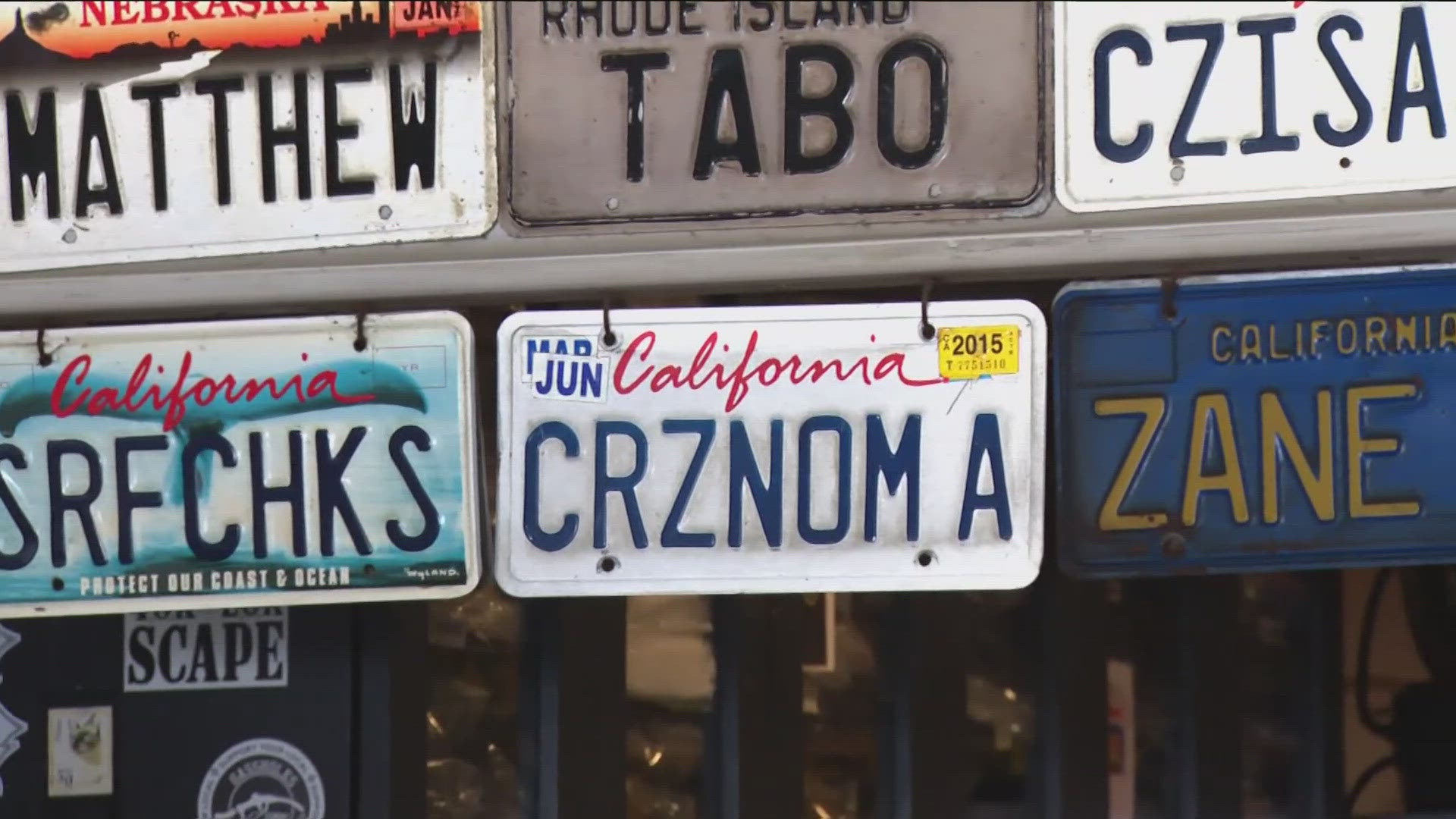 The California DMV said it is running out of combinations of license plates with its current system.