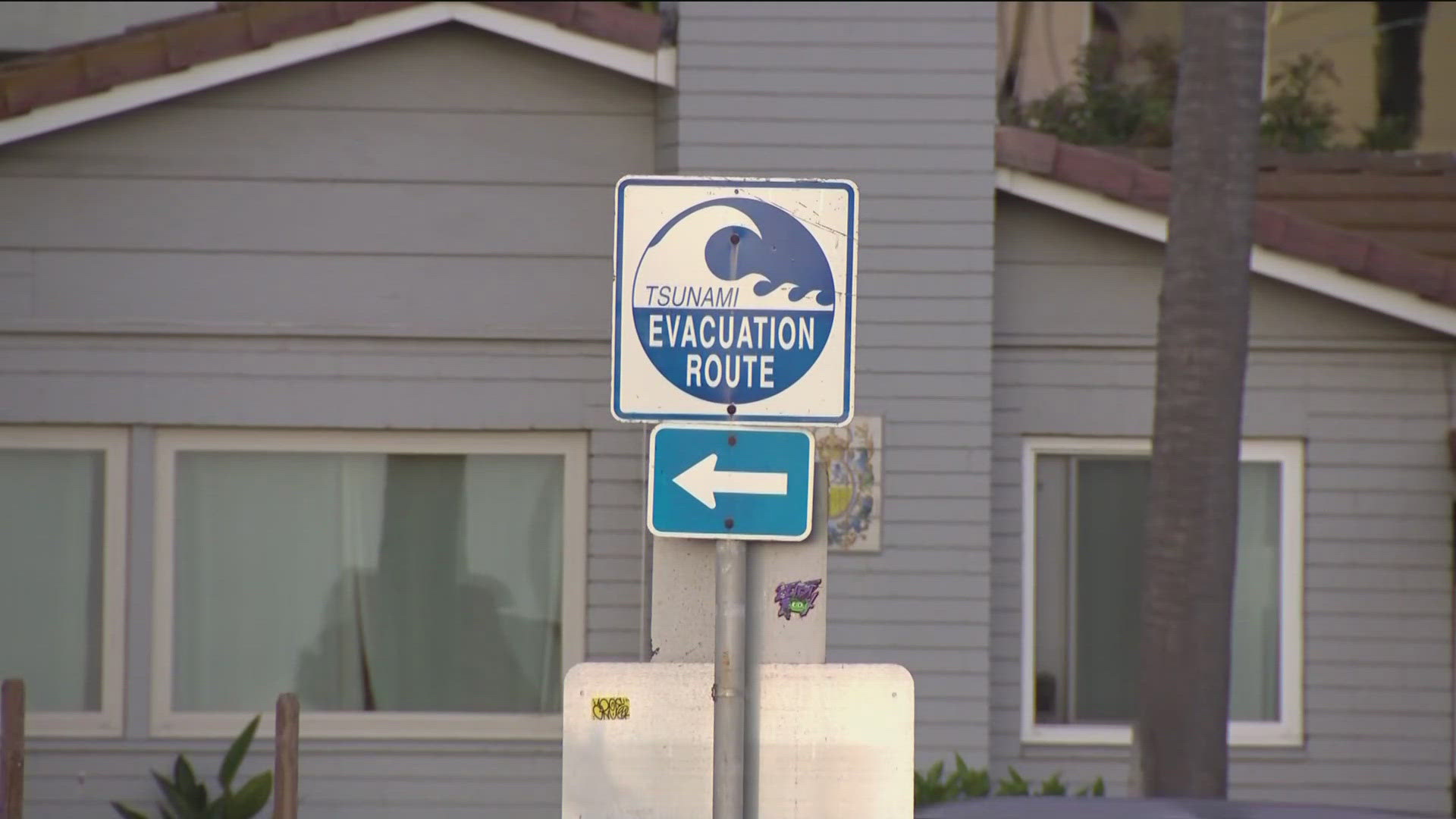 The National Weather Service issued a Tsunami Advisory for San Diego County's coastal region.