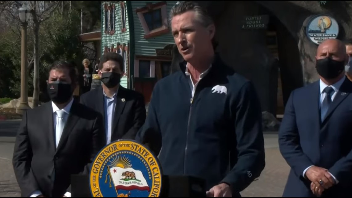 Newsom: If COVID-19 trends continue downward, fans could return to ...