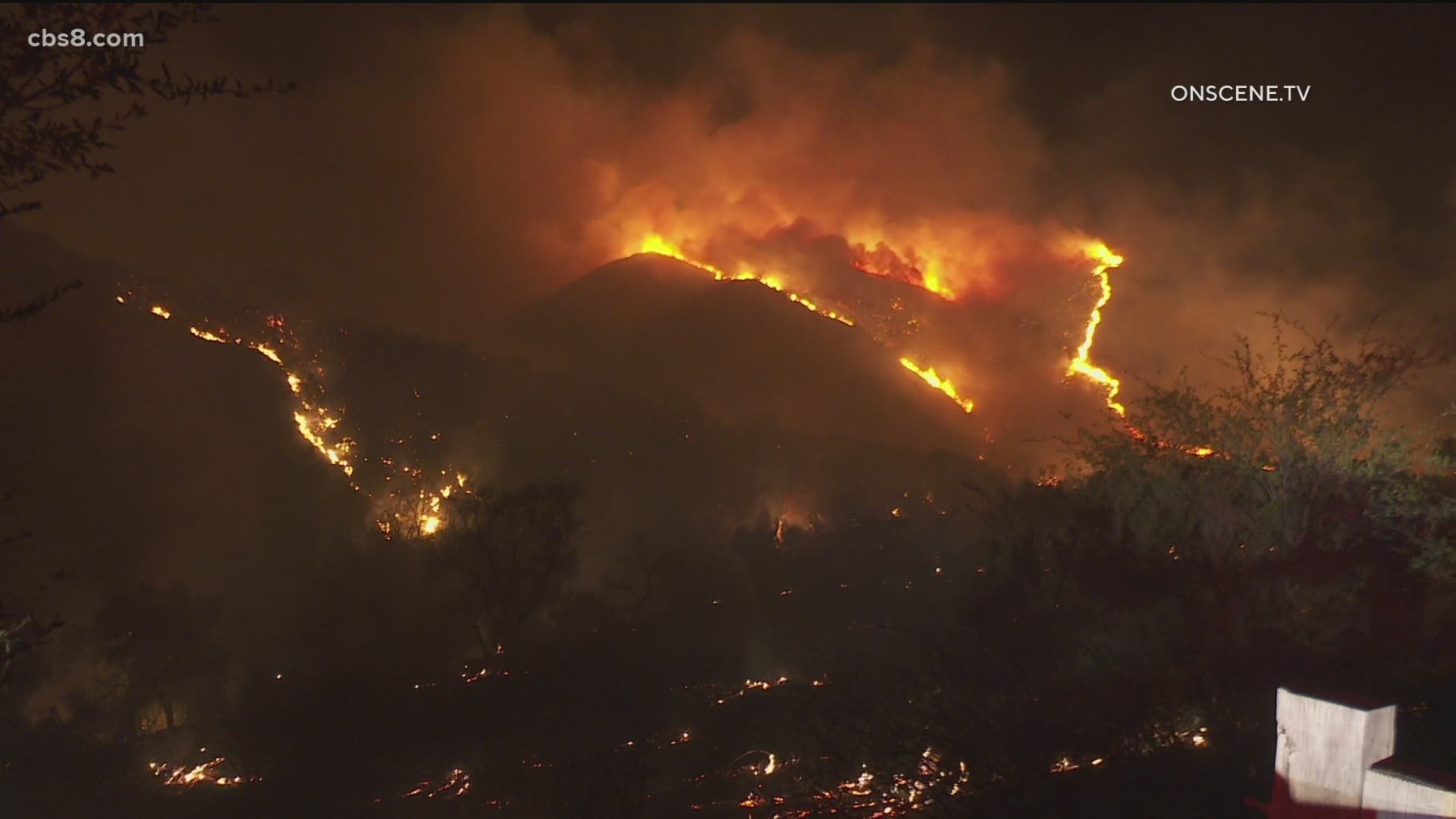 New evacuation orders for 7,000 residents on the west side of Fallbrook, south of Main Ave to S. Mission Rd, according to Cal Fire San Diego.