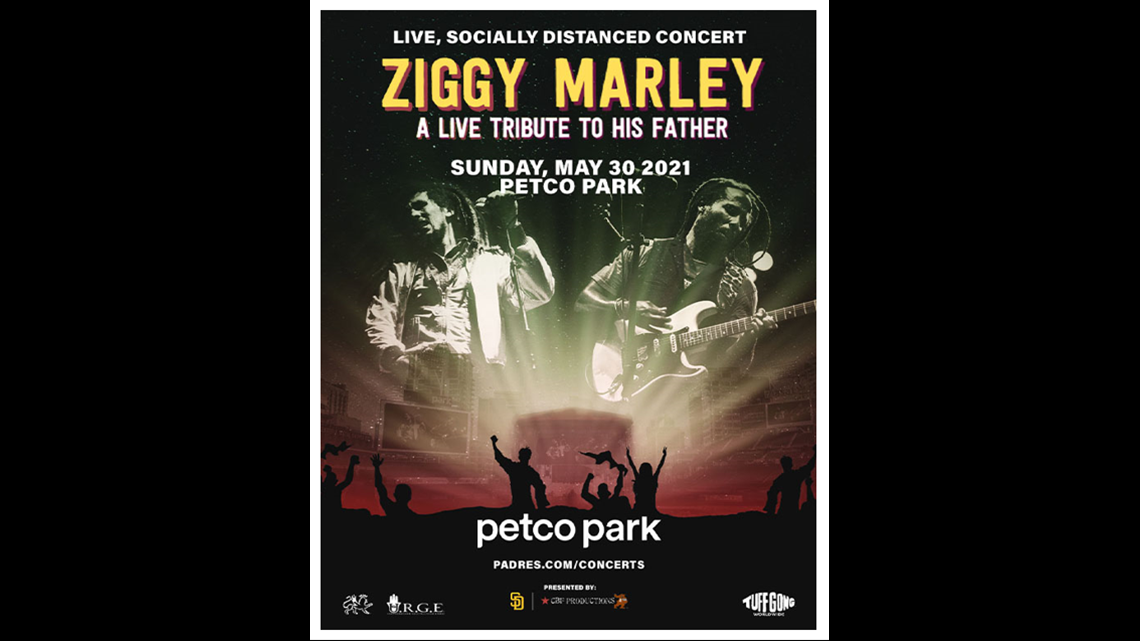 Petco Park Concerts Return: Beach Boys, Ziggy Marley On Tap For
