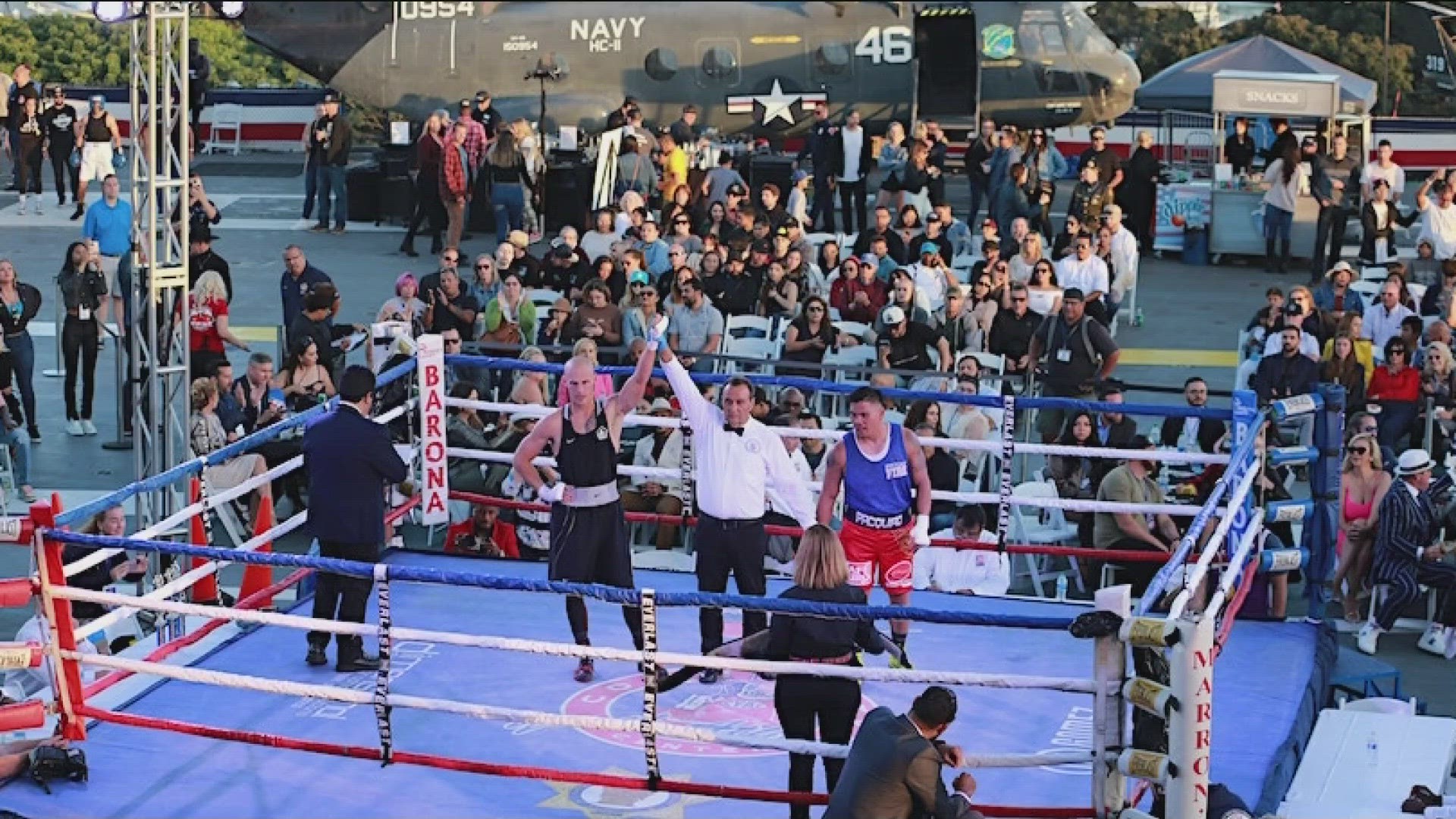 Another knockout win is expected for the National City Community Youth Athletic Center as Law Enforcement Officials Enter the Ring for Charity.